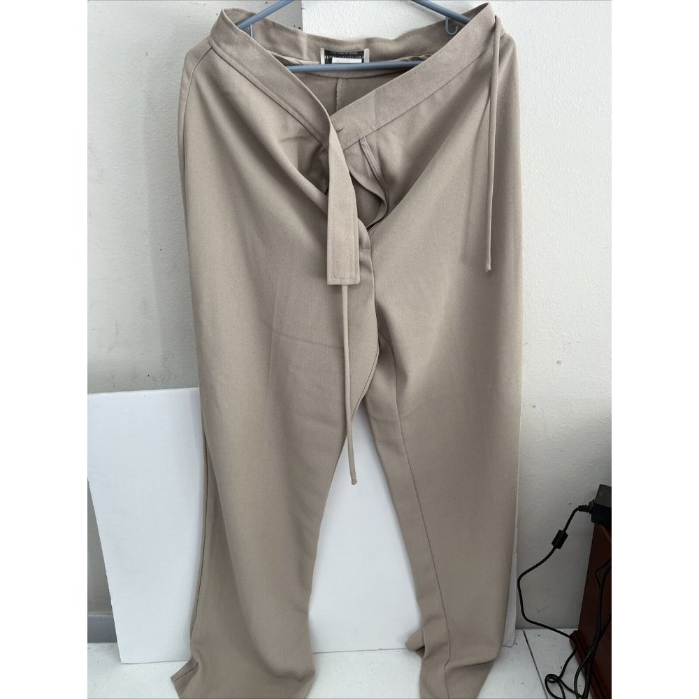 Vintage Sport Collection tan Pants Womens 14 Trouser Career Office Canada Made